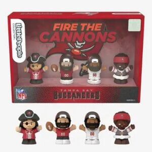 Fisher-Price Little People Tampa Bay Buccaneers figures-Series 1 sealed